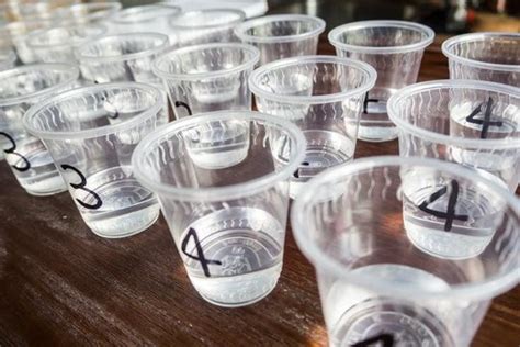 blind water tasting test